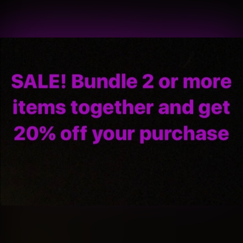 Bundle Sale